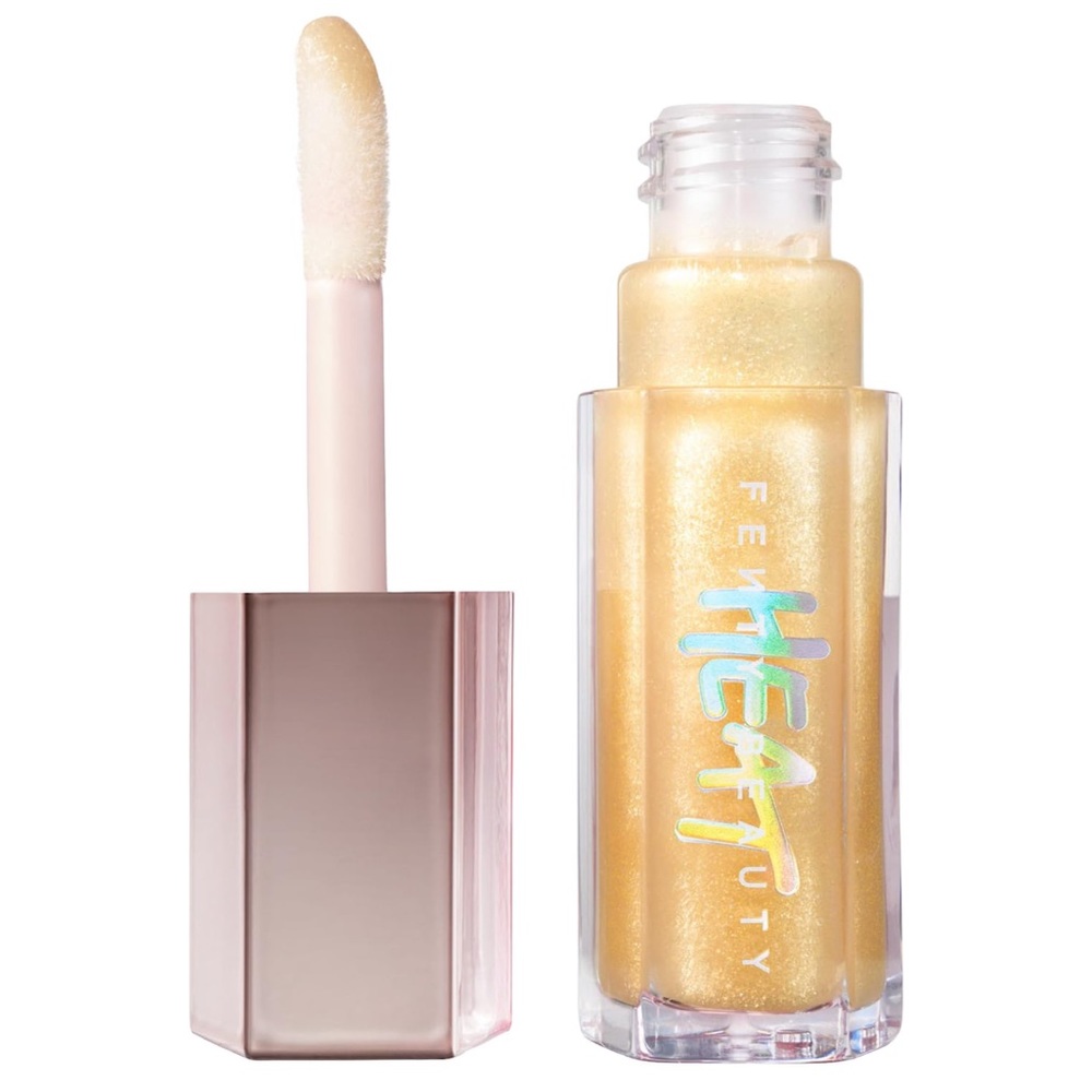 NIB Fenty Beauty Gloss Bomb Heat Universal Lip Luminizer + Plumper - Lemon Lava
